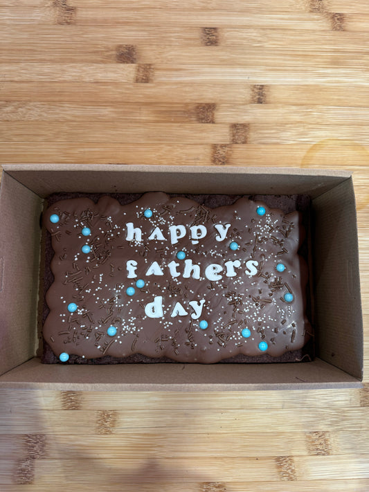 Fathers Day Brownie